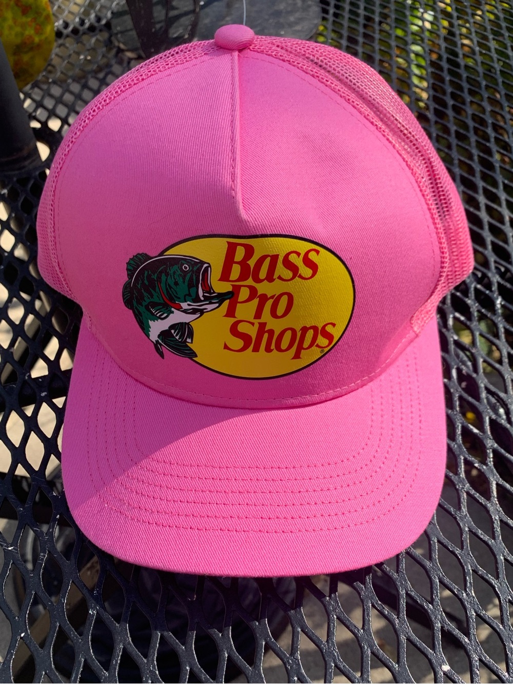 Bass Pro Shops Pink Trucker Hat